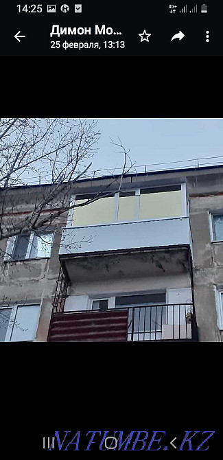 Balconies, Sheathing of balconies, PVC windows. Caspian credit, Caspian installment. Kostanay - photo 5