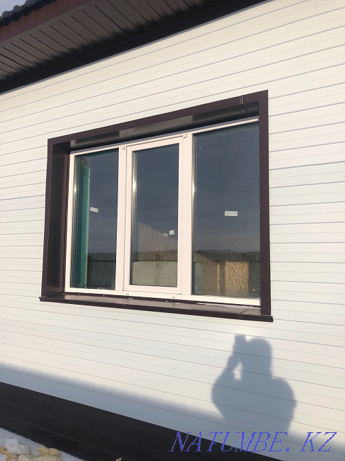 Балконы под ключ,Обшивка,ОКНА,гарантия 3 года,Кредит,Замер бесплатно Петропавловск - изображение 2