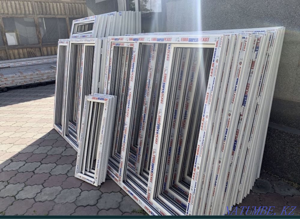 Plastic window doors balconies Kyzylorda - photo 1