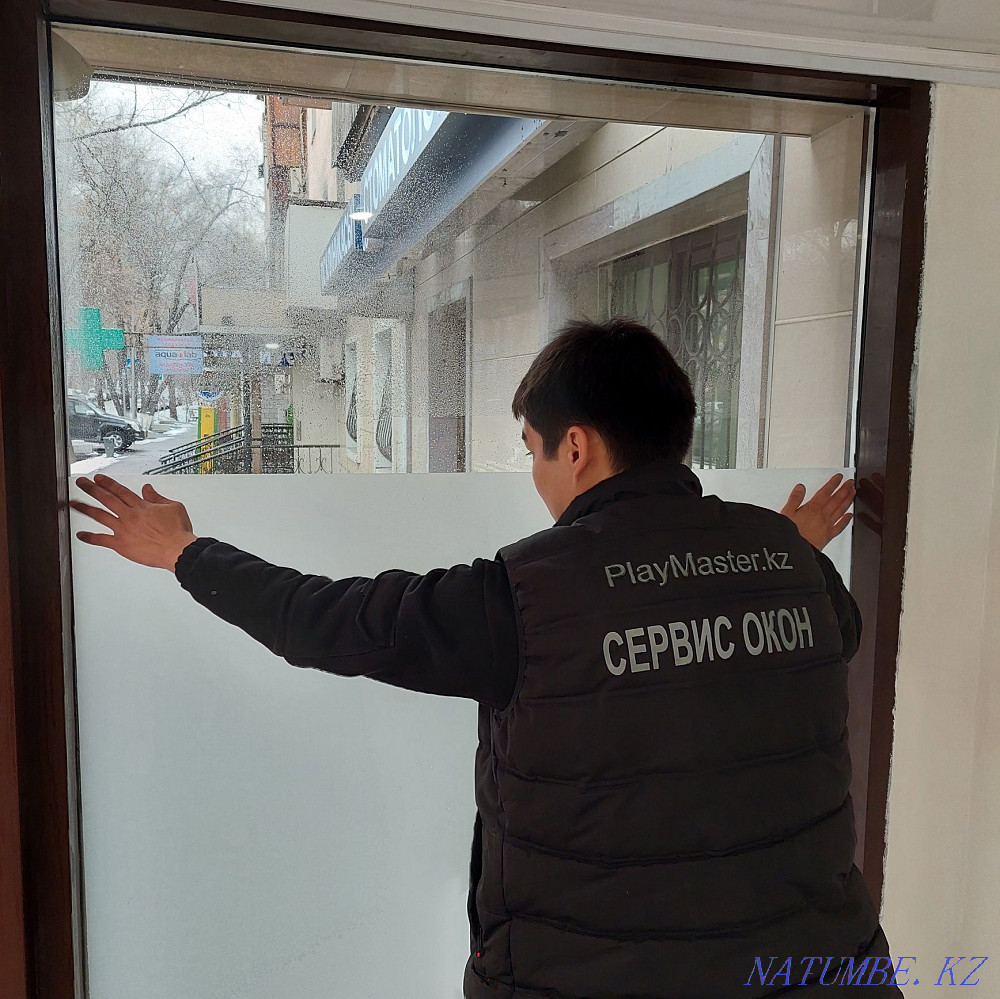 Тонерлеу, брондалған пленка. Құлыпты жөндеу. Москит торы. Екі қабатты әйнекті терезелер  Алматы - изображение 3