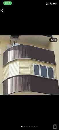 Ремонт балконов в Алмате утепление остекления стройной шкаф Алматы