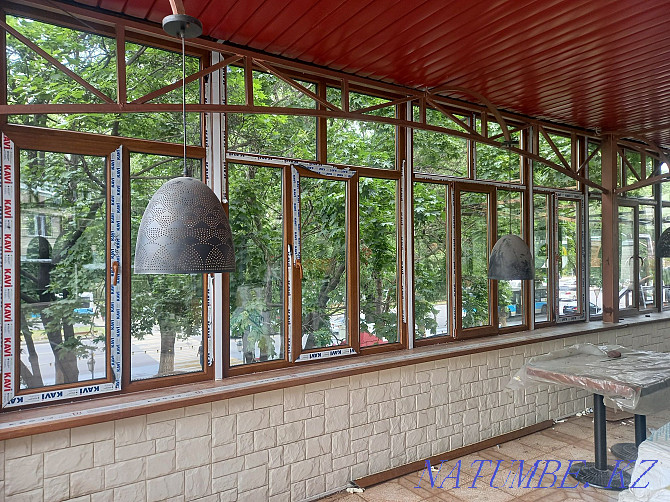 Пластиковые окна двери балконы Алматы - изображение 1