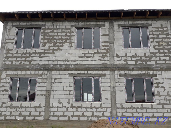 Plastic window doors balconies Almaty - photo 4