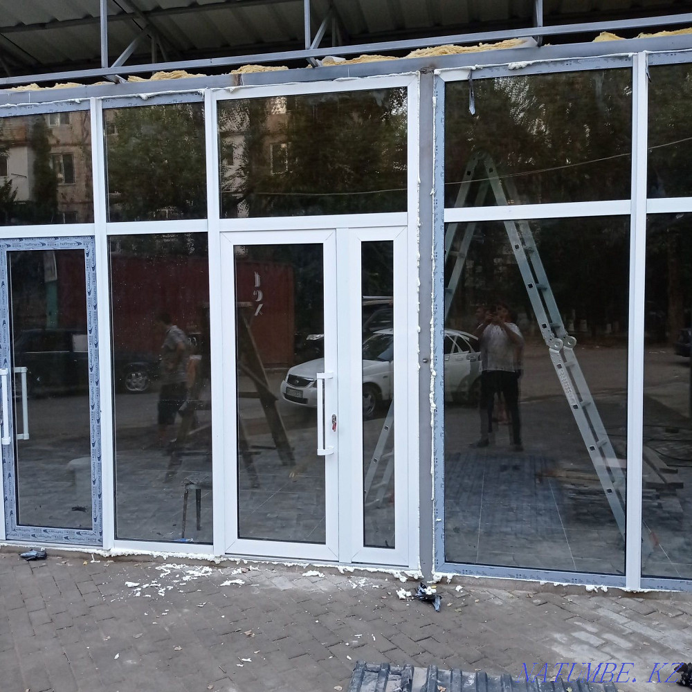 Пластикалық терезелер, есіктер! арнайы жасалған!  Тараз  - изображение 4