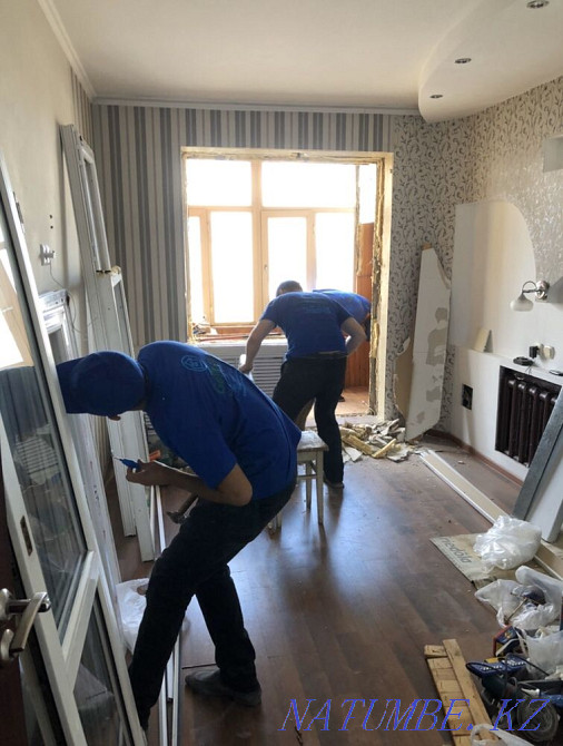 Алюминий есіктер, кіреберіс топтары, витраждар, кеңсе қалқалары Астана қ.  Астана - изображение 4