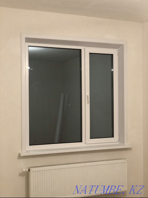 Алюминий есіктер, кіреберіс топтары, витраждар, кеңсе қалқалары Астана қ.  Астана - изображение 6