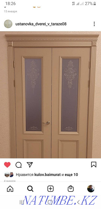 Installation of interior doors Taraz - photo 5