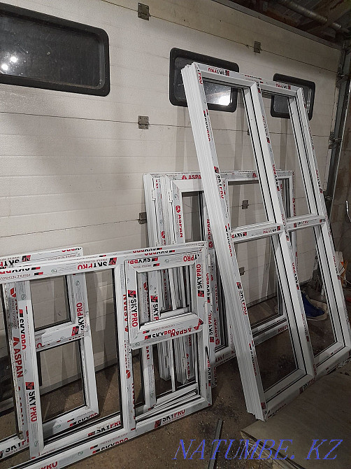 Пластик, терезелер, есіктер, балкондар, витраждар, қалқалар, жөндеу 23000  Астана - изображение 2