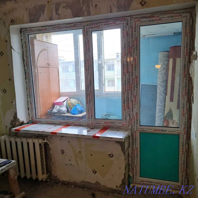 Пластиковые окна, двери,маскитные сетки,ремонт окон Актау - изображение 7