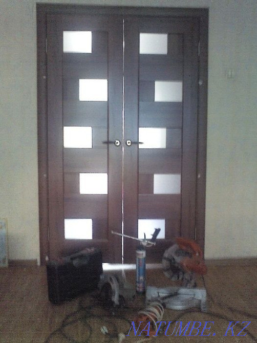 installation of interior and exterior doors Pavlodar - photo 2