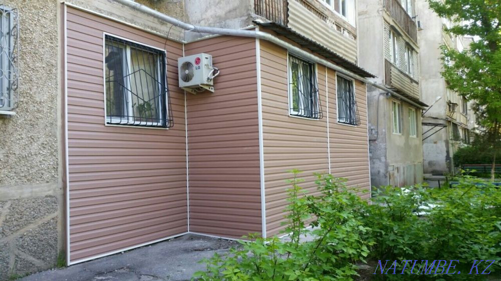 Утепление балконов и лоджии. Утепление угловых квартир. Шымкент - изображение 6