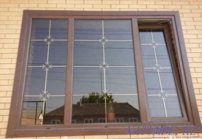 Plastic aluminum window, stained-glass windows, doors Shymkent - photo 5