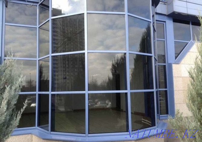 Plastic aluminum window, stained-glass windows, doors Shymkent - photo 3