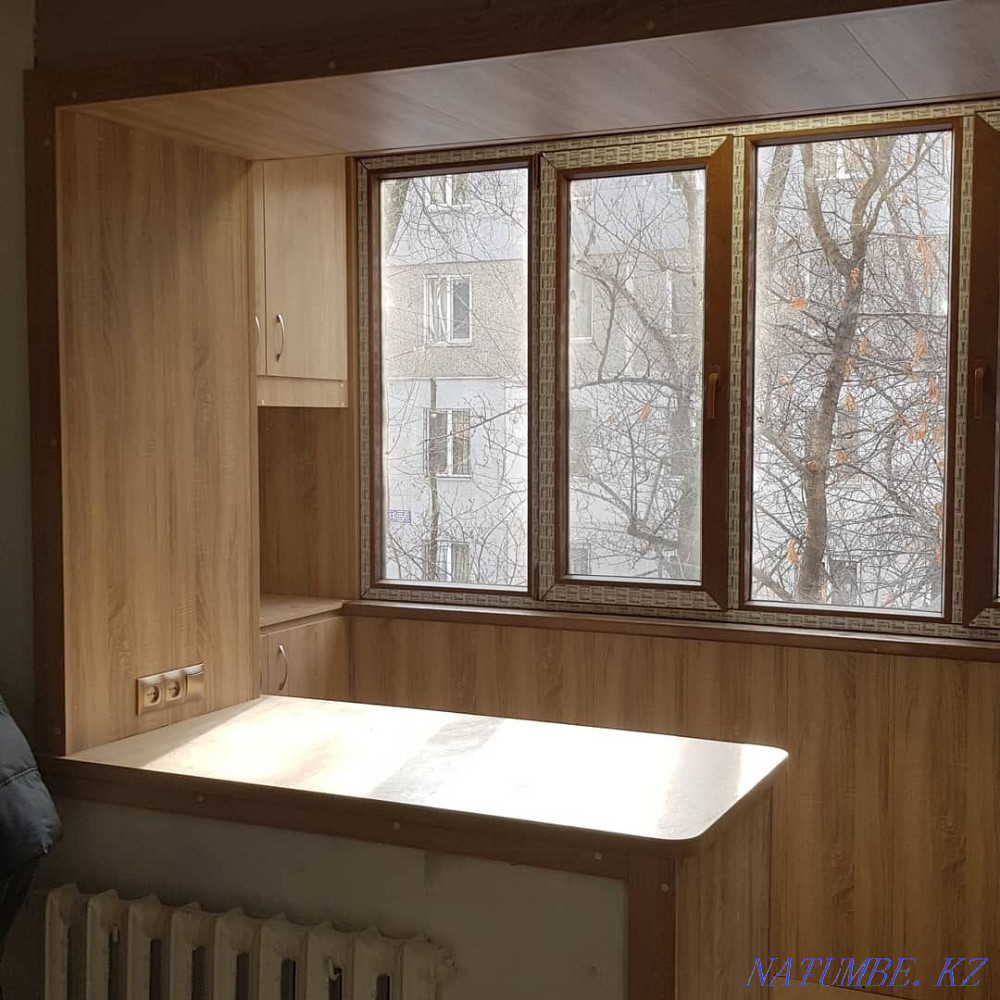 Balcony glazing with high quality Almaty - photo 1