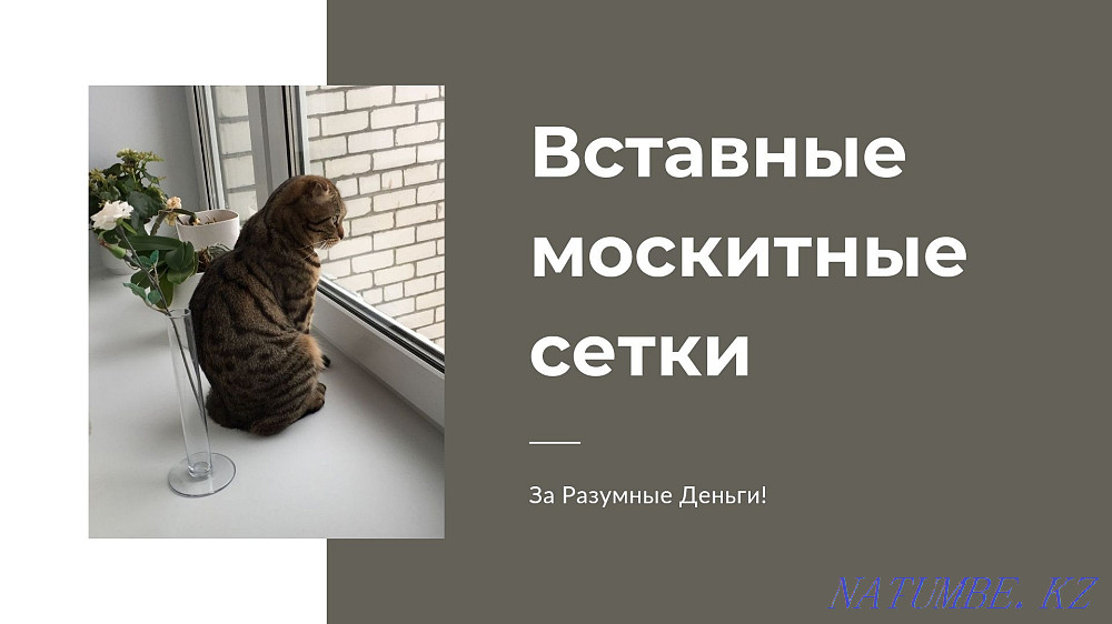 Window protection, window repair, double-glazed windows, mosquito nets, grilles Astana - photo 2