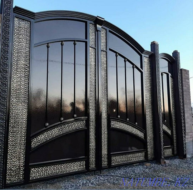 Кованые двери, кованые ворота, кованые перила, кованые навесы,ковка Павлодар - изображение 7