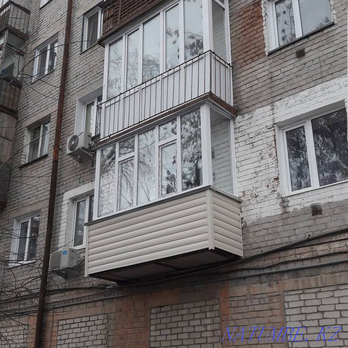 Жылтырату! Балкондар мен лоджияларды қаптау, оқшаулау! Терезелер, есіктер!!!  Павлодар  - изображение 1