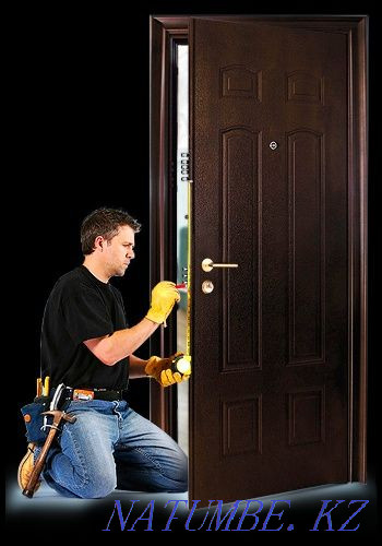 Replacement installation of the lock of locks Cores Opening of locks Bear cub Almaty - photo 3