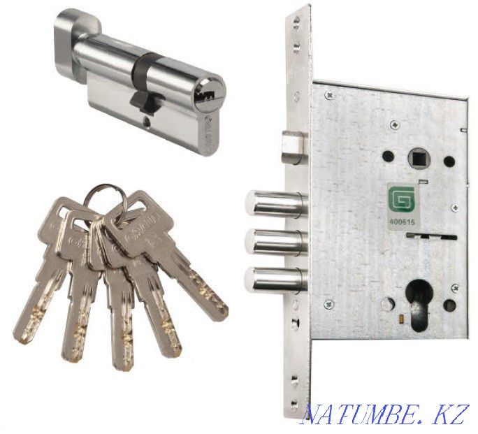 Replacement installation of the lock of locks Cores Opening of locks Bear cub Almaty - photo 1