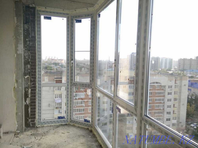 Stained glass. Partition.Reglazing.Windows.Doors.Transoms Astana - photo 8