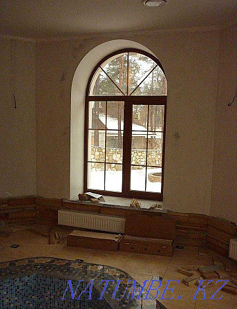 Stained glass. Partition.Reglazing.Windows.Doors.Transoms Astana - photo 6