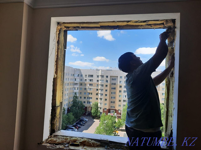 Window repair. Slopes. Mosquito nets. Lattices. Astana - photo 5