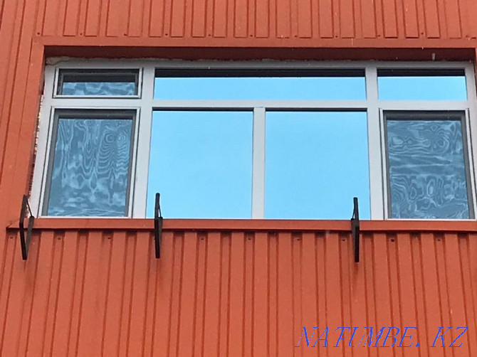 Plastic windows, stained glass, balconies Taraz - photo 7