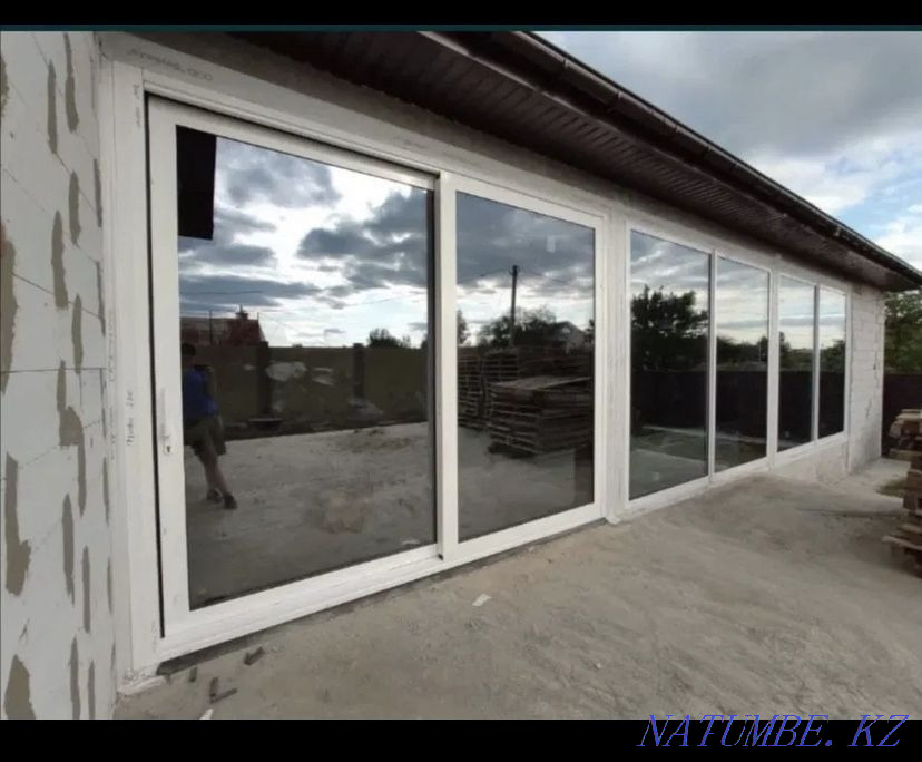 Пластиковые окна, витраж,балконы Тараз - изображение 2