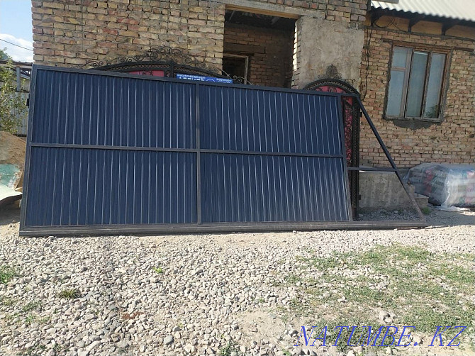 Gate from 150 000 tenge, lattice, kakpa, gate, ladder, railing, canopy Almaty - photo 8