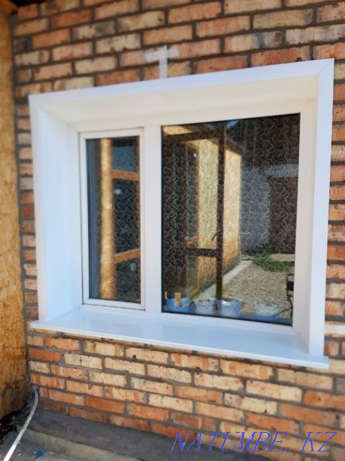 Plastic slopes on windows and doors. Ust-Kamenogorsk - photo 2