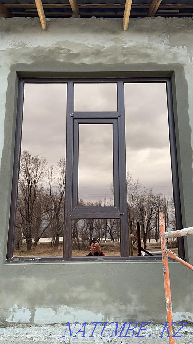 30000 тг Пластиковые окна и двери евробалконы, витражи Тараз - изображение 5