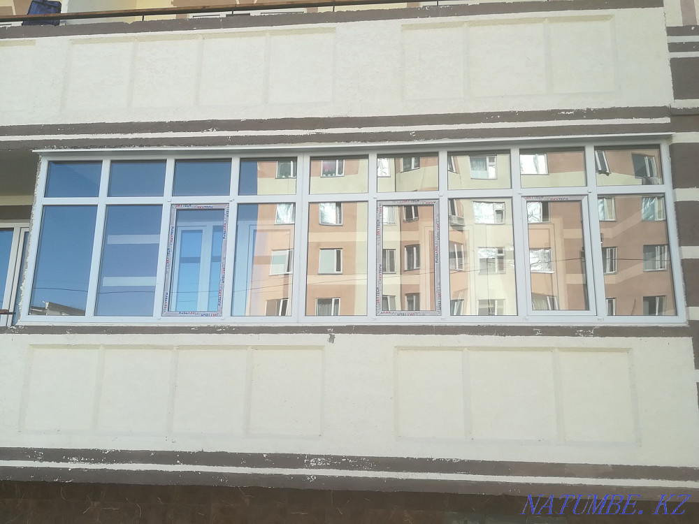 30000 тг Пластиковые окна и двери евробалконы, витражи Тараз - изображение 4