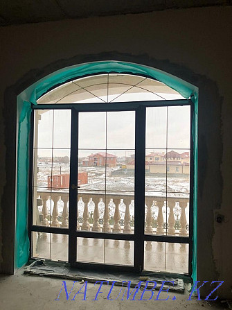 Окна двери балконы перегородки алюминиевые. Ремонт регулировка окон. Астана - изображение 7