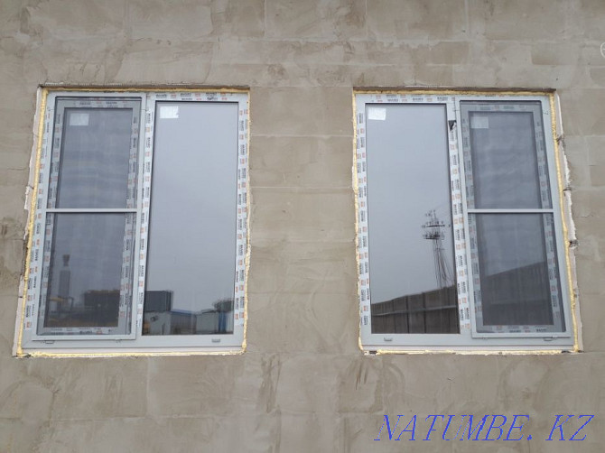 Stained-glass windows, doors, partitions, aluminum windows (Alutech, Alneo, Tatprof) Atyrau - photo 4