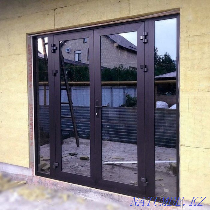 Stained-glass windows, doors, partitions, aluminum windows (Alutech, Alneo, Tatprof) Atyrau - photo 7