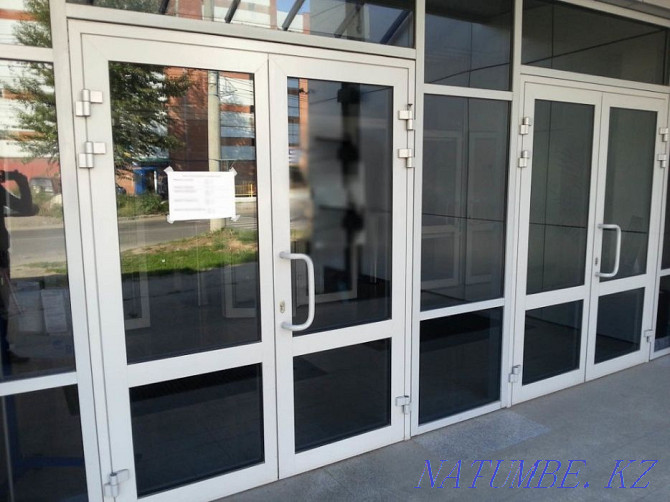 Stained-glass windows, doors, partitions, aluminum windows (Alutech, Alneo, Tatprof) Atyrau - photo 5