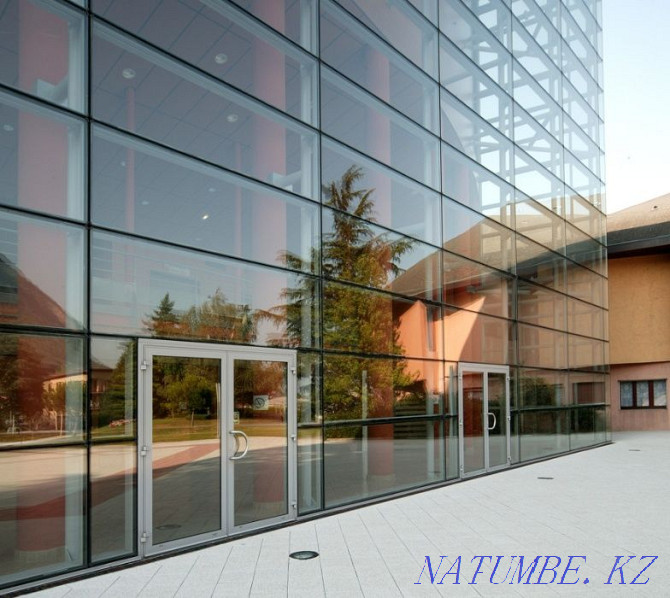 Stained-glass windows, doors, partitions, aluminum windows (Alutech, Alneo, Tatprof) Atyrau - photo 6