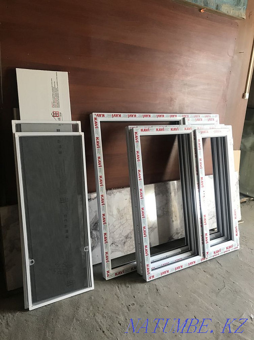 Plastic partitions doors windows balconies Astana - photo 3