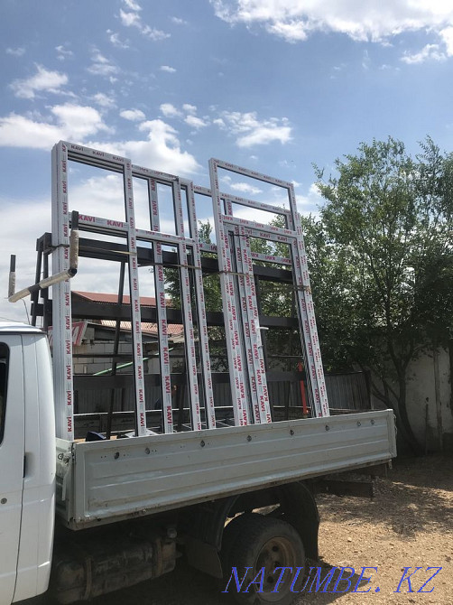 Plastic partitions doors windows balconies Astana - photo 2