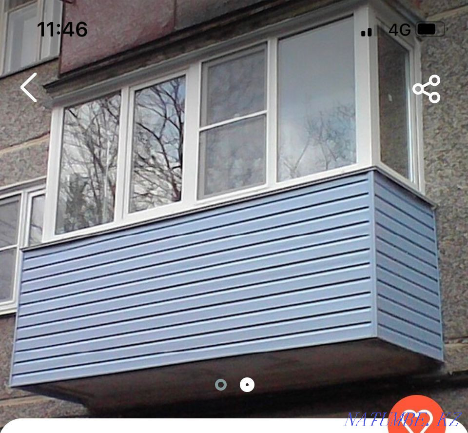 Balcony window installation Almaty - photo 6