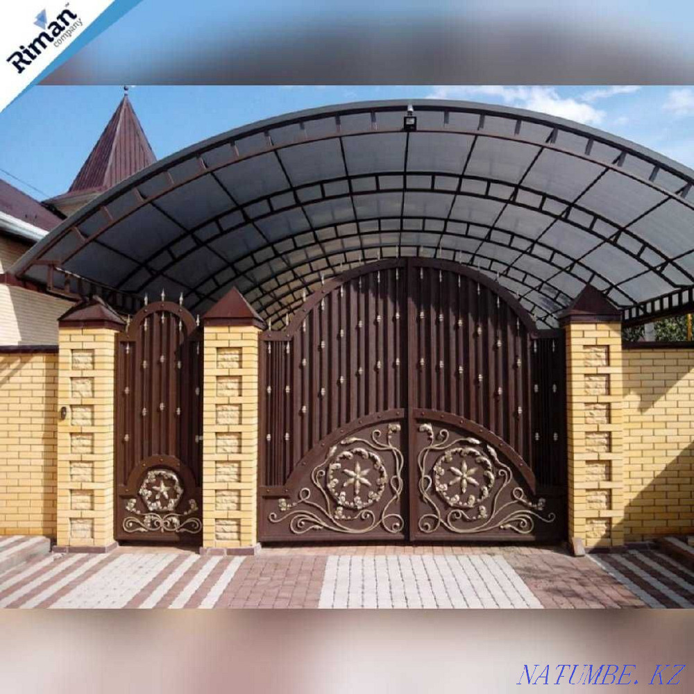 Дәнекерлеу жұмыстары. Өндіріс - GATES. Шатыр. Қоршау. Торлар. Шымкент - изображение 2