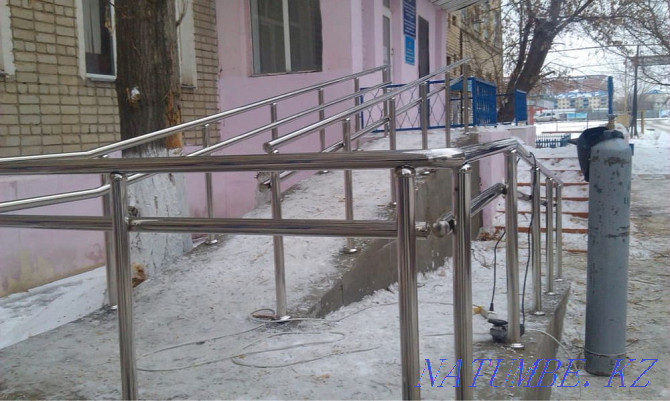 Stainless steel railing Aqtau - photo 7