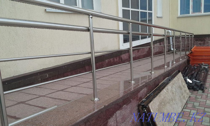 Stainless steel railing Aqtau - photo 3