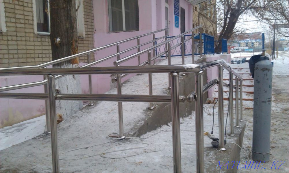 Stainless steel railing Aqtau - photo 7