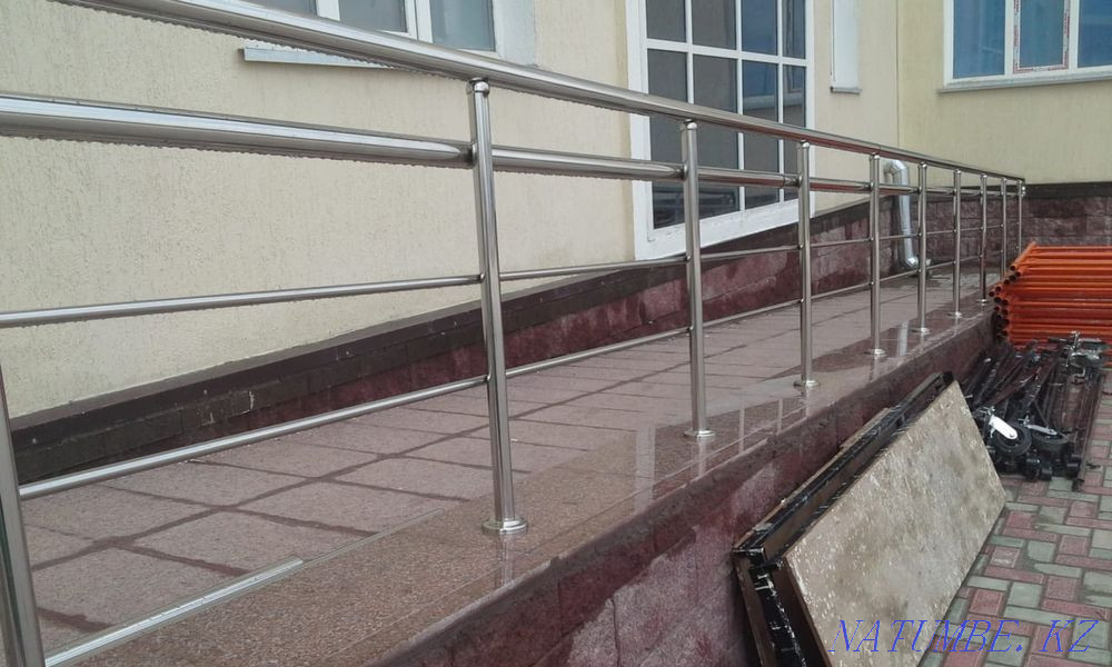 Stainless steel railing Aqtau - photo 3