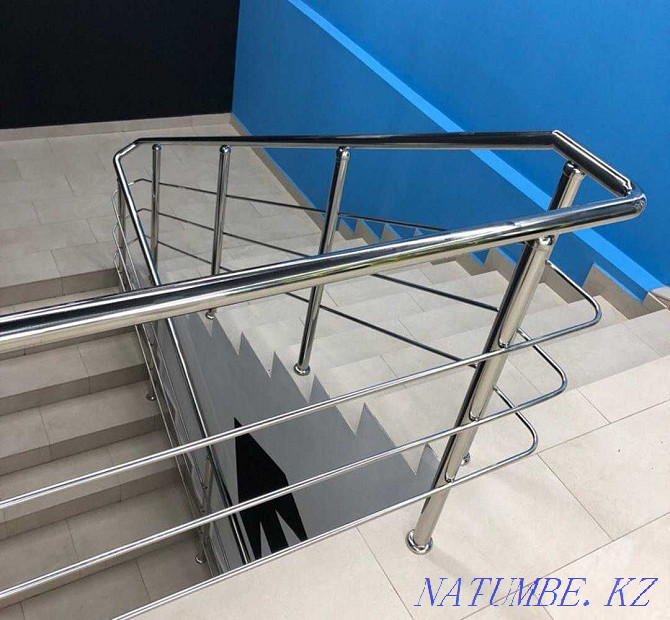Stainless steel railings of any complexity Astana - photo 5