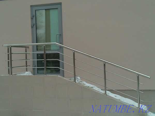 Stainless steel railings of any complexity Astana - photo 3