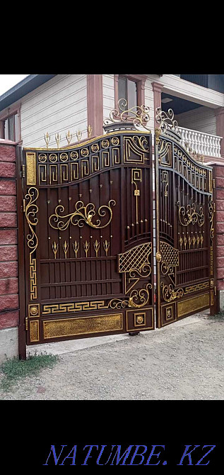 Качеля 155000. Ворота,лестницы,перила, навес На Заказ НЕ ДОРОГО Алматы - изображение 4