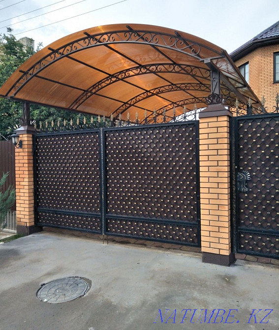 Gates, railings, lattices, peaks, canopies, doors Oral - photo 8