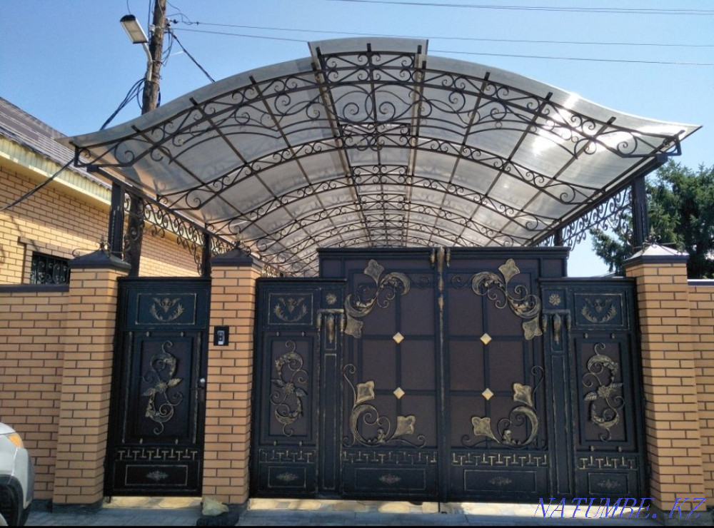 Gates, railings, lattices, peaks, canopies, doors Oral - photo 1